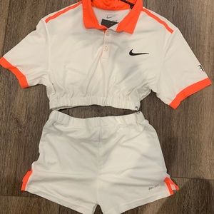 Dri fit Nike reworked matching set